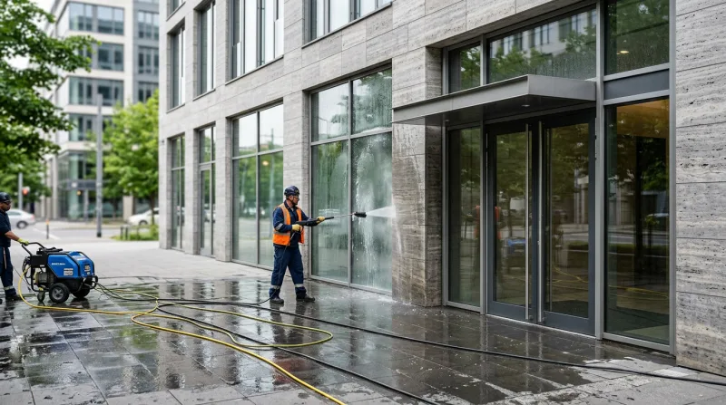 Building Entrance Wash