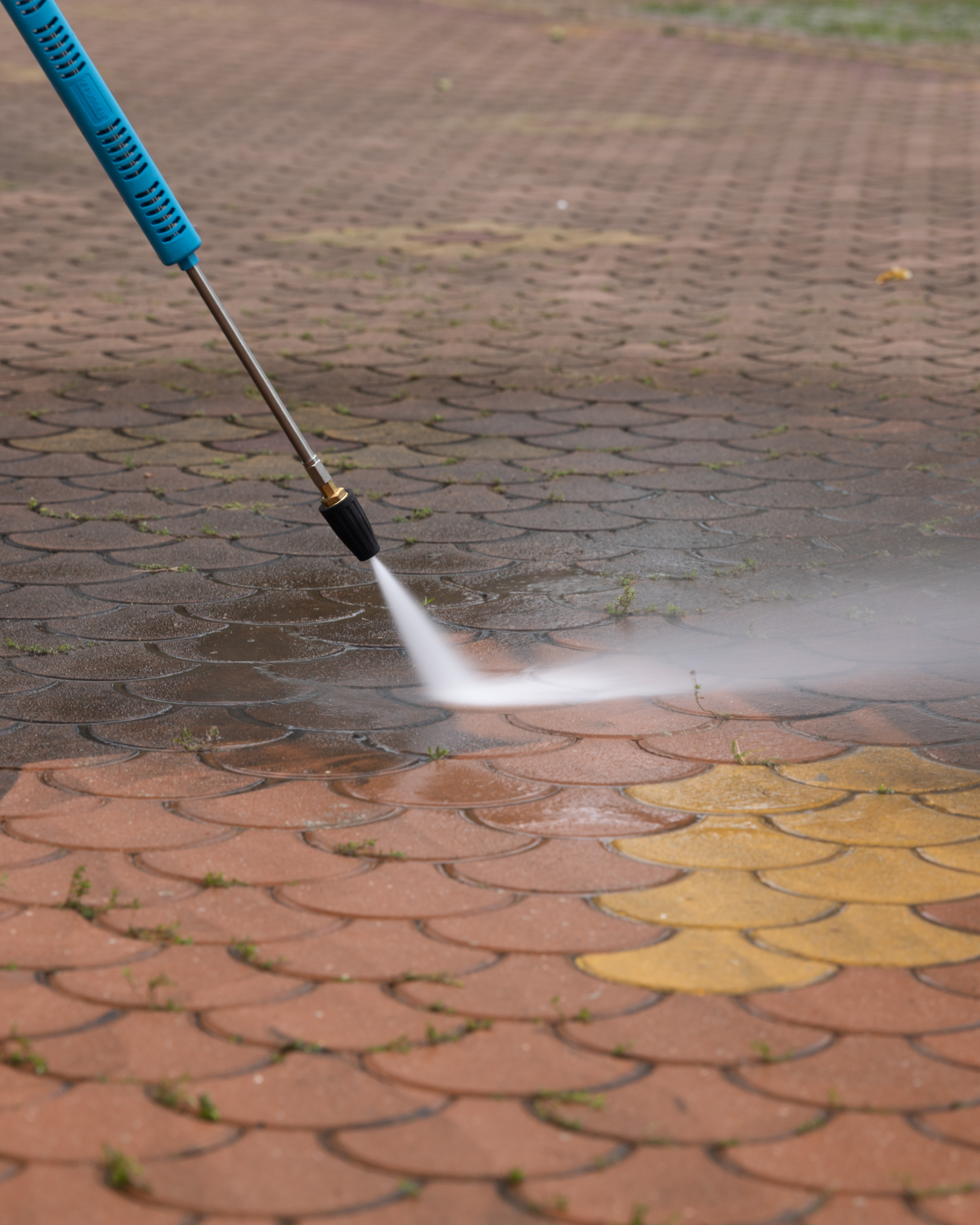 Brick Pressure Washing