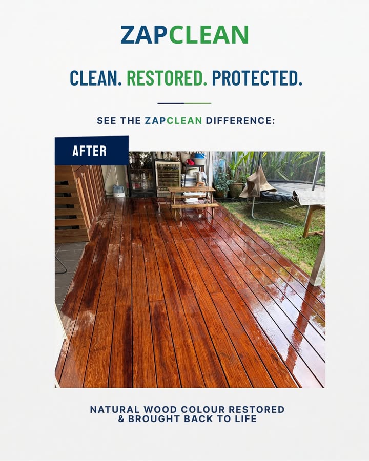 We don’t just clean, we transform.
Watch us transform this wooden deck and bring it back to life again.
Are you ready