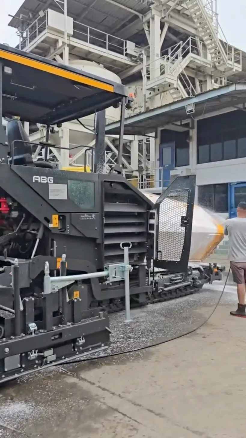 Cover photo for How ZAPCLEAN Degreased an Imported Paver Machine Before Handover