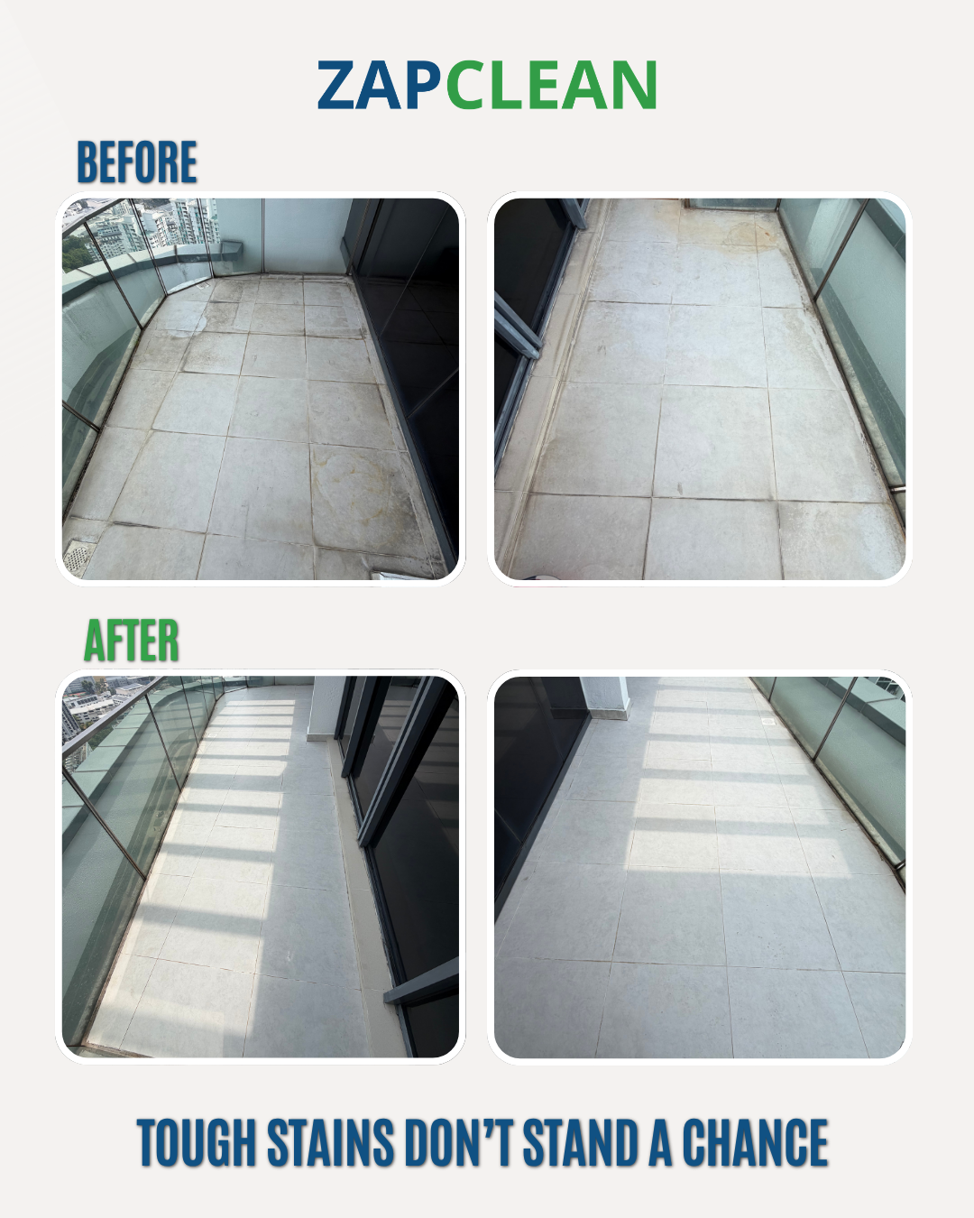 Cover photo for Why Some Tile Stains Need More Than Pressure Washing